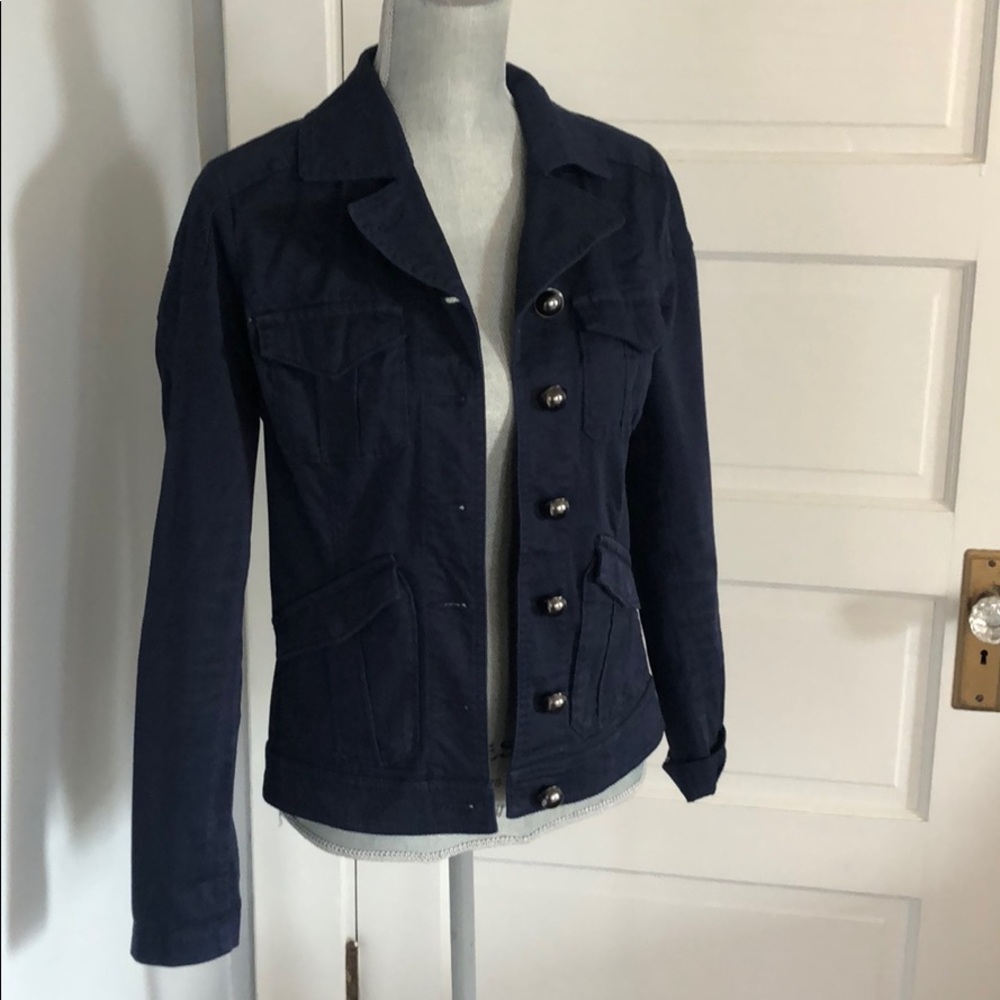 Express navy Utility jacket. Size S